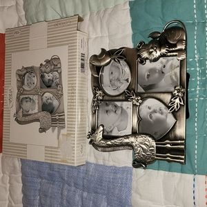 Baby jungle collage photo frame